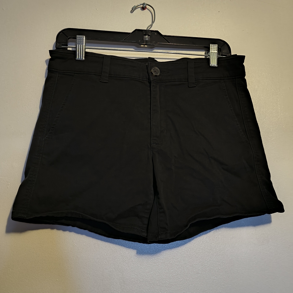 American Eagle Outfitters Black Classic Bermuda Shorts
